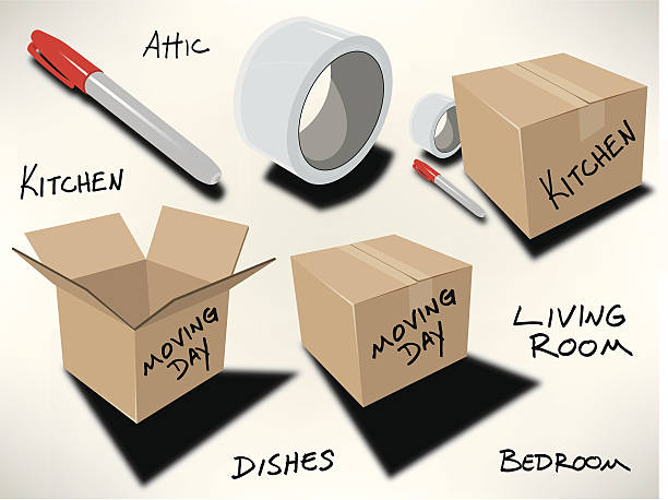 How  To Create Moving  Box Labels To Keep Your Move Organized